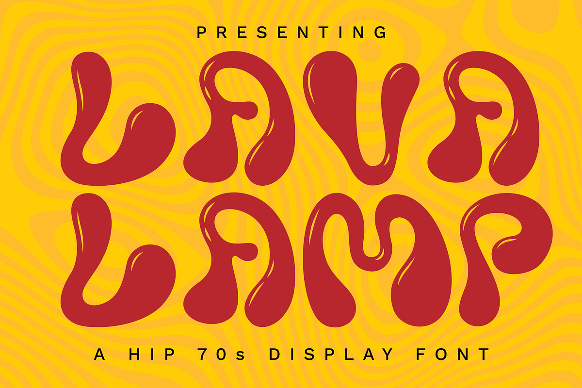 Lava Lamp, a Handwritten Font by Loudoun Design Co. (Photo 1 of 5)