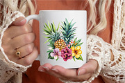 Watercolor Summer Chic Clipart, an Illustration by designcity5 (Thumbnail 5 of 5)