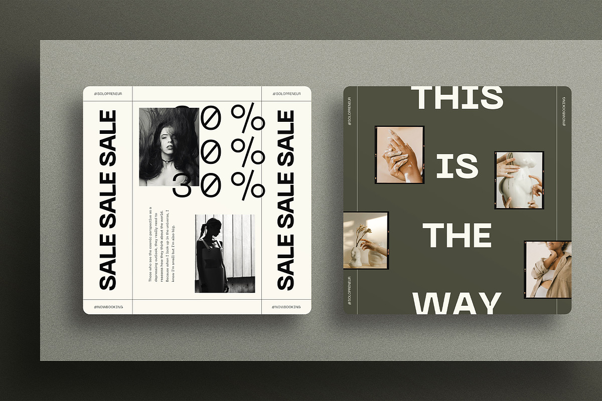 Grace - Aesthetic Social Media Pack, a Social Media Template by SilverStag Type Foundry (Photo 37 of 38)