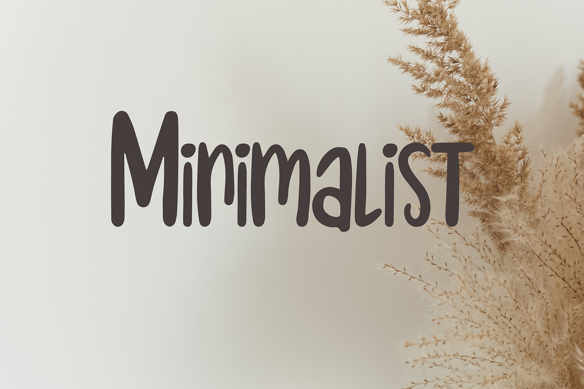 Minimalist, a Handwritten Font by nongnuchpolyiam1 (Photo 1 of 6)