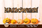 HALLOWEEN Wall art Decoration Files, a Design Template by LaserCutano (Thumbnail 1 of 9)