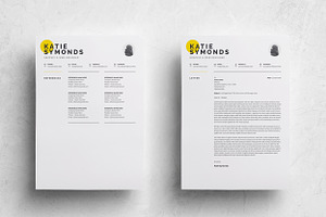 4 Pages Clean Resume Template/CV