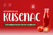 Kusenac - Handwritten Display Font, a Handwritten Font by twinstd (Thumbnail 1 of 9)