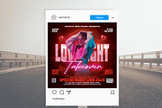 Valentines Flyer Template, a Flyer Template by Poushe Design (Thumbnail 2 of 3)