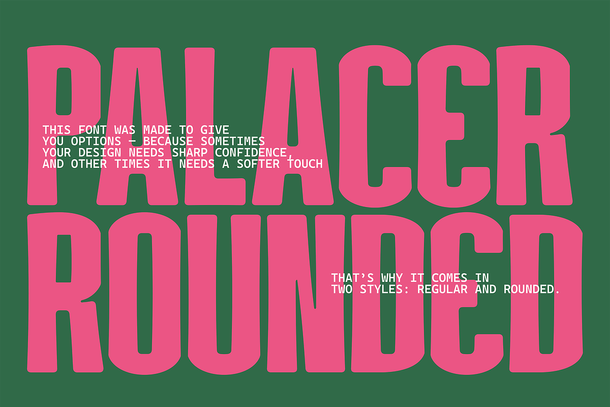 Palacer - Modern Display Font, a Sans Serif Font by Typeparties (Photo 8 of 10)