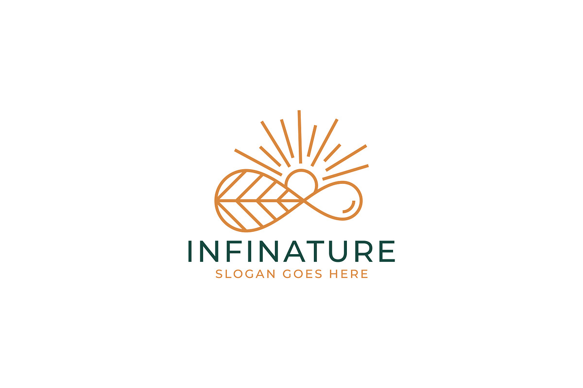 Infinity and Nature Logo Concept, a Branding & Logo Template by Signatoro (Photo 2 of 2)