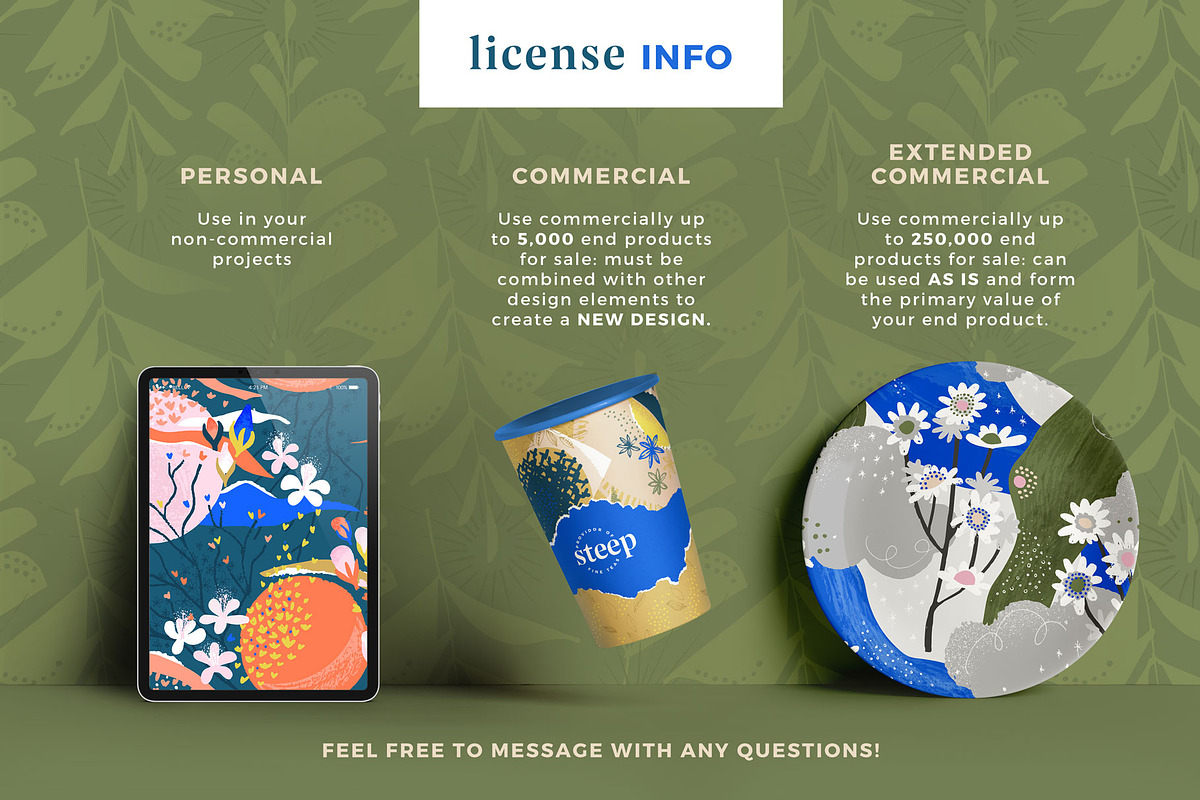 Verdant : Abstract Seamless Patterns, a Pattern Graphic by Anugraha Design (Photo 9 of 9)