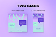 Instagram Social Media CANVA Pastel, a Social Media Template by Vermeulen Design Studio (Thumbnail 6 of 7)