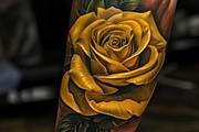 16k Rose tattoo bundle, a Nature Photo by ProcreateInk (Thumbnail 8 of 9)