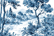 Oriental Whispers Watercolor Bundle, a Texture Illustration by RefinedFantasyStudio (Thumbnail 6 of 9)