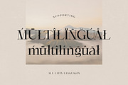 Koglle Elegant Serif, a Serif Font by Cruzine (Thumbnail 8 of 8)
