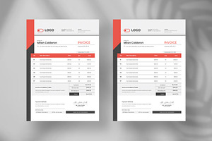 Invoice Template, a Stationery Template by Tanmoy Topu