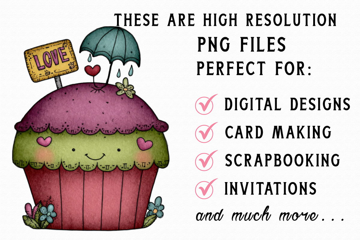 Girly Happy New Year Clipart, an Illustration by Libby Wishes (Photo 4 of 6)