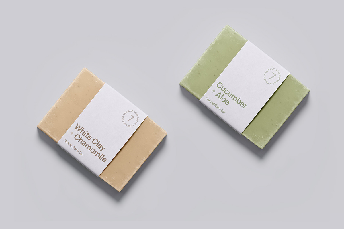 Soap Bar Mockup, a Packaging Mockup by GraphicWave (Photo 3 of 6)