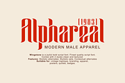 Wingstone, a Sans Serif Font by Omotu Studio (Thumbnail 2 of 12)