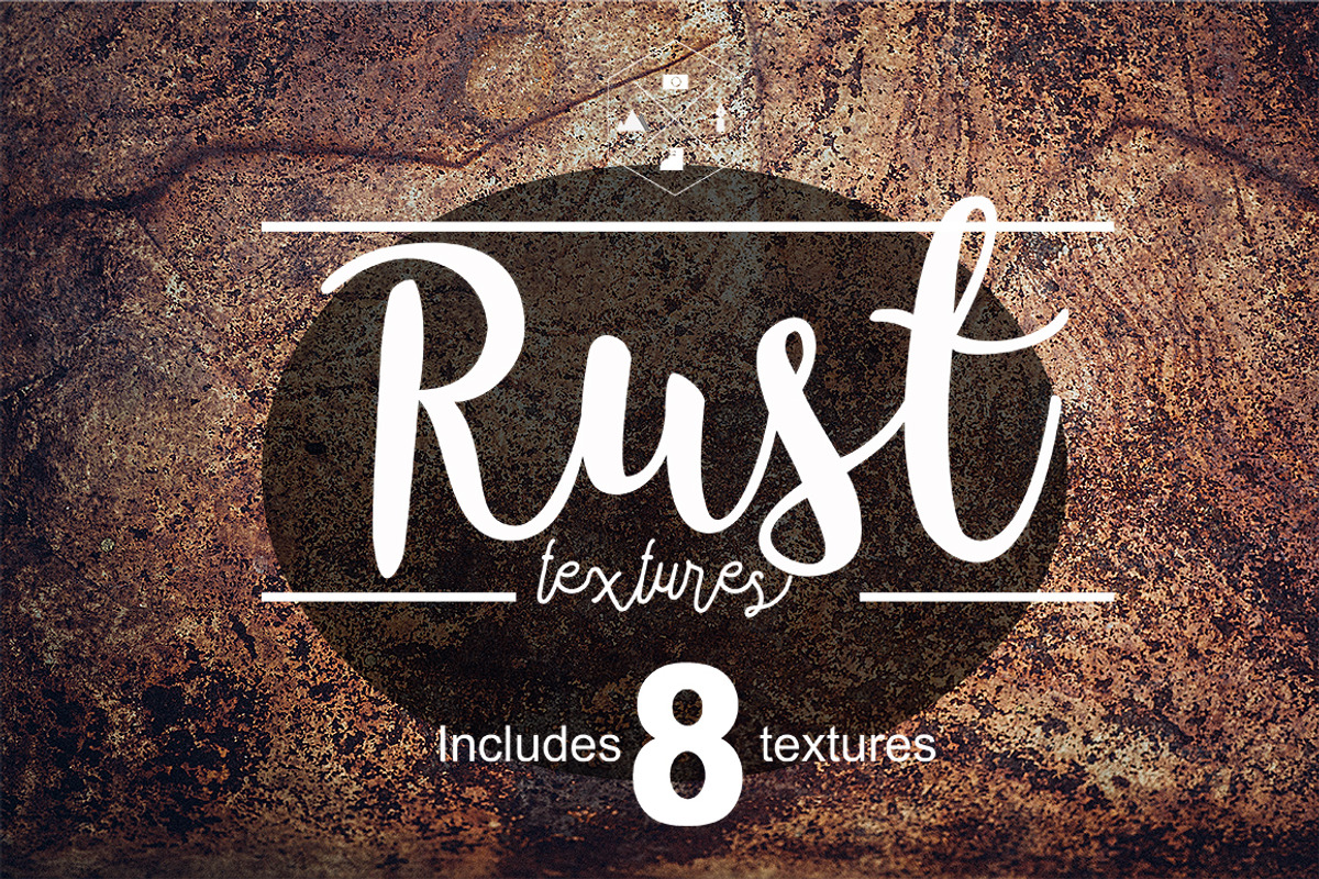 8 RUSTED METAL TEXTURES, a Texture Graphic by photo3idea (Photo 5 of 9)
