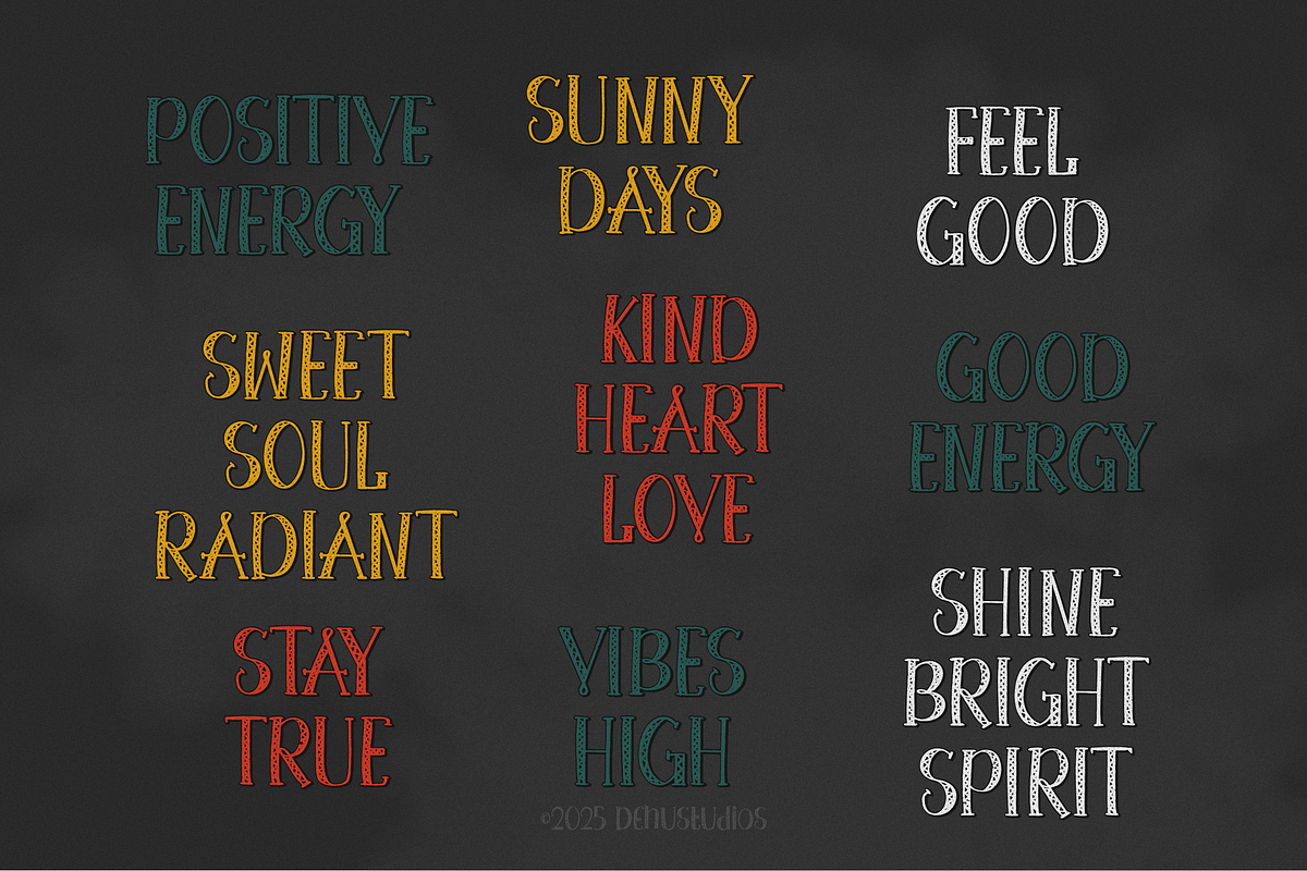 Kanvase Chalks Handwritten Typeface, a Handwritten Font by Denustudios (Photo 4 of 12)