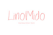 LinoMido Handwriting Font, a Handwritten Font by NTC Graphic (Thumbnail 1 of 9)