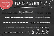 Halfback - A Dry Brushed Script Font, a Script Font by Angie Makes (Thumbnail 6 of 6)
