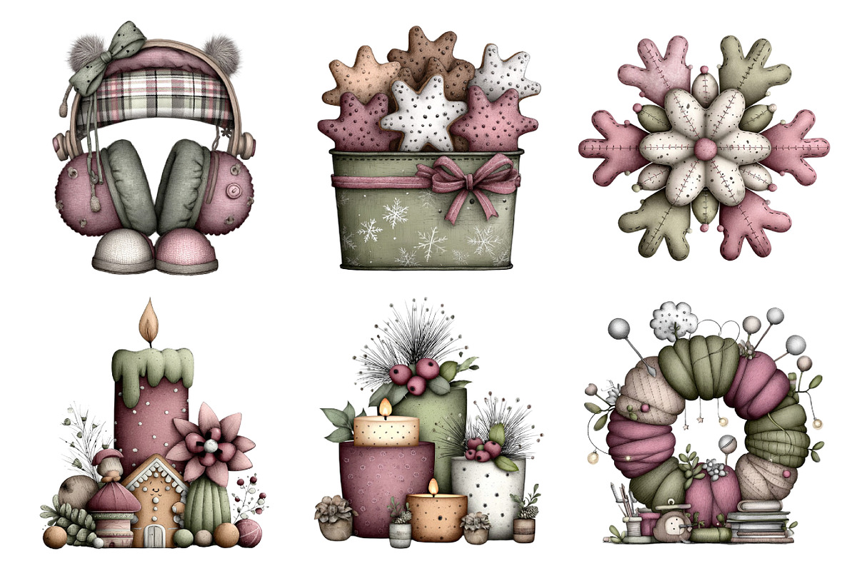 Cozy Winter Clipart Bundle, an Illustration by Daily.Designs (Photo 2 of 5)