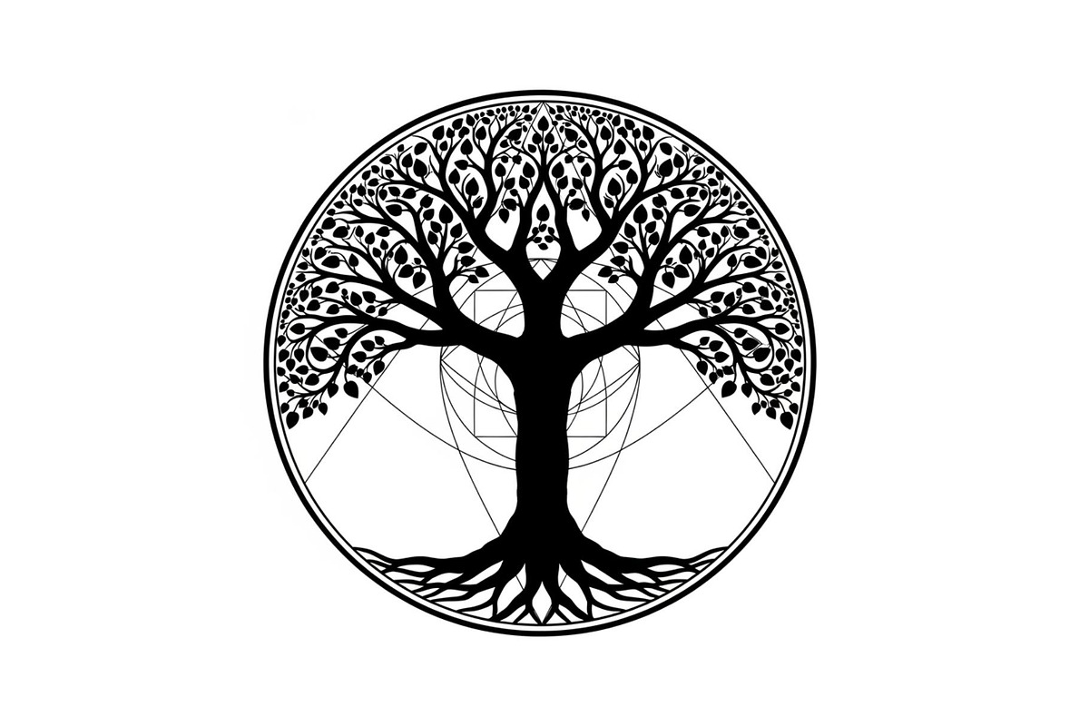 Sacred Tree of Life Vector Bundle, an Illustration by Designs_River (Photo 40 of 51)