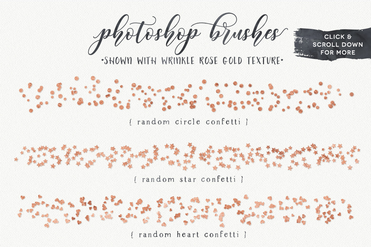 Confetti Brushes & Foil Textures, a Brush Add-On by Summit Avenue (Photo 3 of 6)