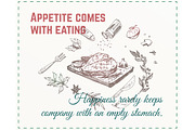 Hand-drawn Cooking and Food Icons, a Decorative Illustration by Margo Miller (Thumbnail 47 of 48)