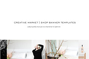 Lightroom | Shop Banner Template, a Presentation Template by THE SELLER SOCIETY (Thumbnail 1 of 5)