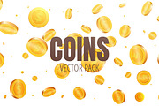 Coins Vector Pack, a Graphic by Max Letters (Thumbnail 1 of 7)