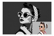 Halftone Bitmap Photo Effect, a Layer Style Add-On by DesignerCandies (Thumbnail 4 of 7)