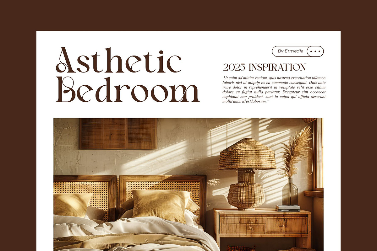 Beniga || Modern Elegant Serif Font, a Serif Font by Ermedia Studio (Photo 7 of 10)