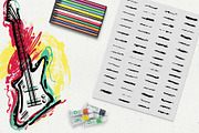 Illustrator grunge brushes, a Brush Add-On by kateja (Thumbnail 4 of 5)