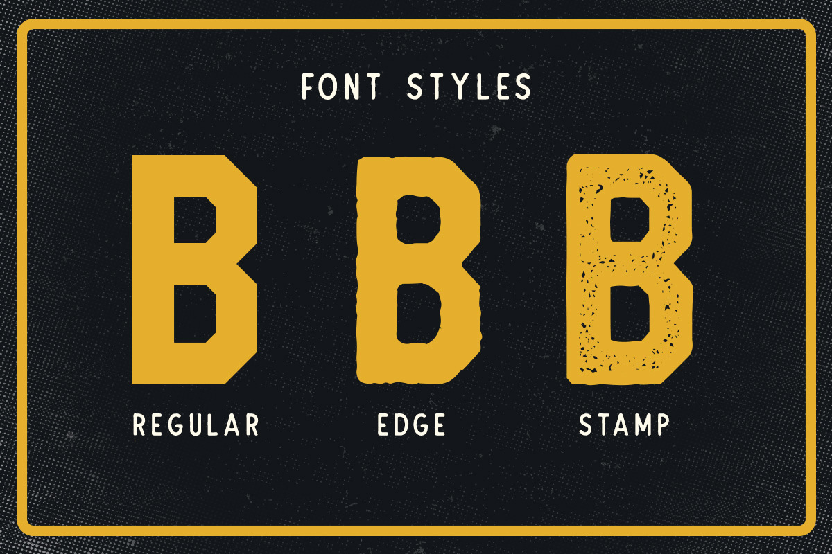 Barthon Typeface Combo (7Fonts)! preview 4
