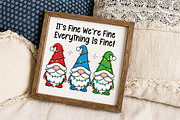 It's Fine We're Fine Everything is F, an Illustration by Libby Wishes (Thumbnail 6 of 6)