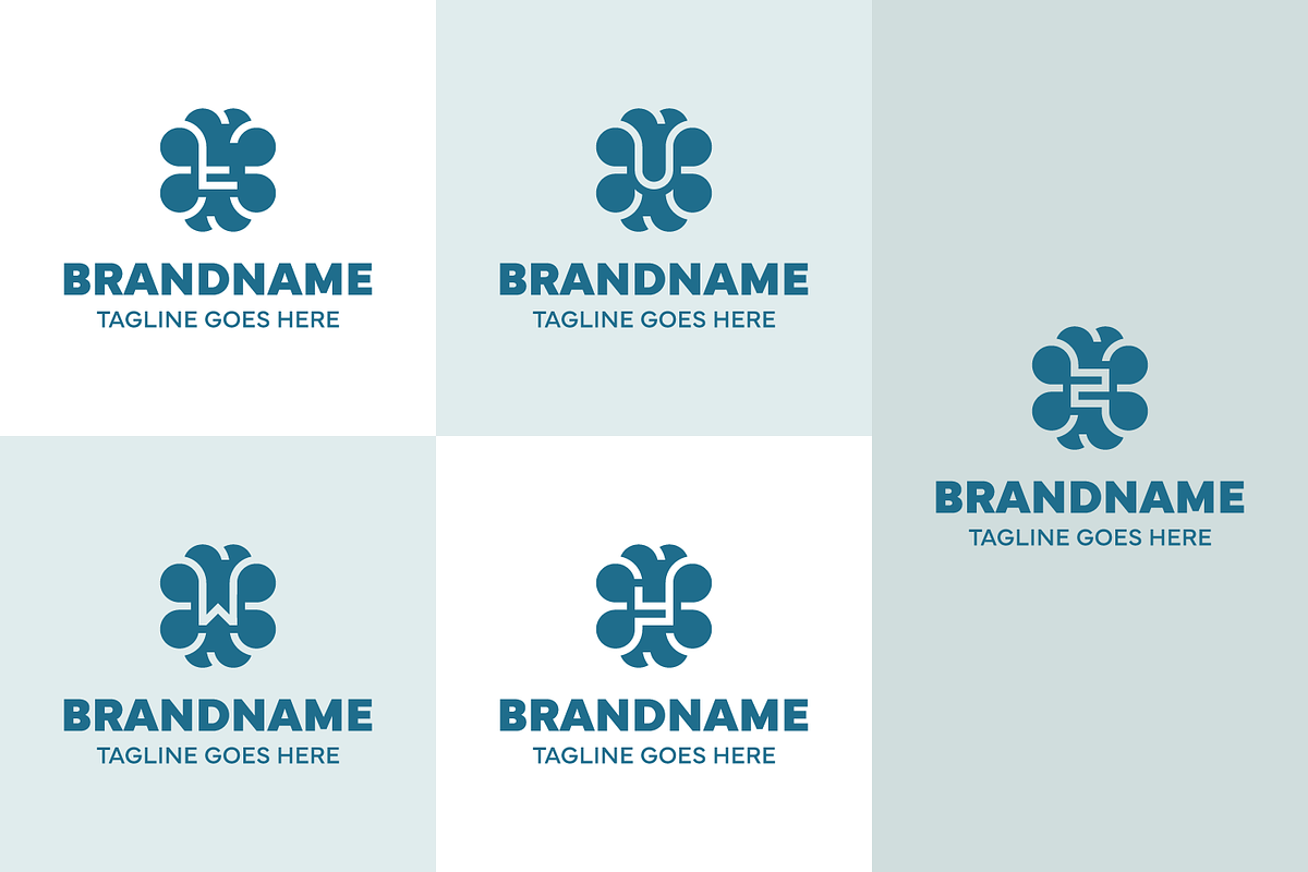 Letter T U W Y Z Brain Modern Logo, a Branding & Logo Template by Pray Art Design Studio (Photo 1 of 2)
