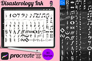 Music Clef Notes Set 1 Procreate, a Brush Add-On by Disasterology Ink (Thumbnail 1 of 10)