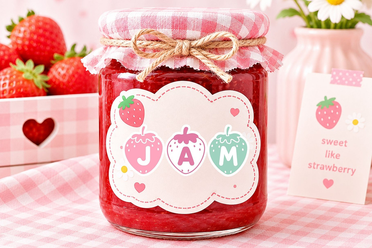 Pink Berry - sweet decorative font, a Symbol Font by AnningArts (Photo 2 of 6)