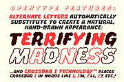 Whyte Wyrm - heavy duty horror, a Handwritten Font by Comicraft Fonts (Thumbnail 6 of 8)