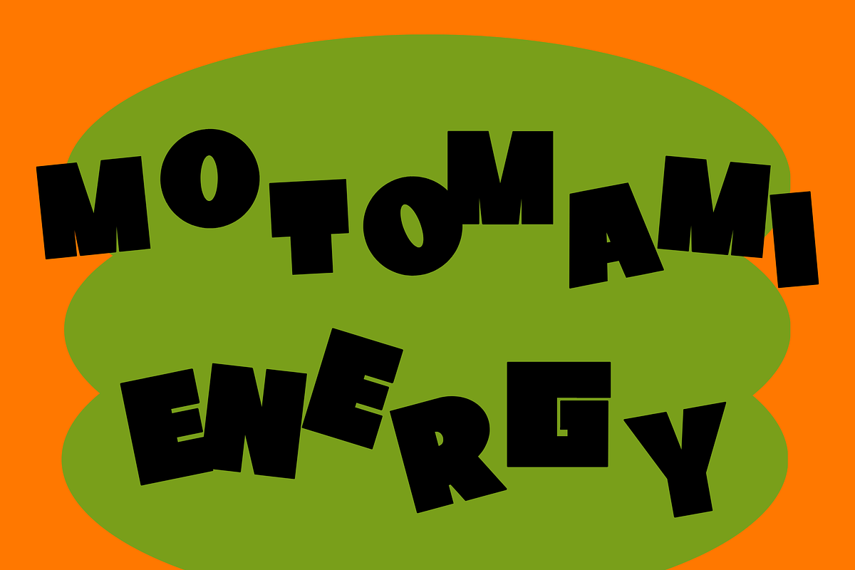 Motomami - Bold & chunky font, a Symbol Font by Iasan Design (Photo 6 of 8)