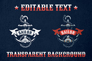 Anchor Vintage Logo Template, a Branding & Logo Template by Agor2012 shop (Thumbnail 2 of 5)