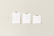 Customizable Taped Poster Mockup, a Graphic by HALFTOUNE (Thumbnail 3 of 6)