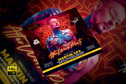 Night Party Flyer Template, a Flyer Template by FAS-DESIGN (Thumbnail 2 of 3)
