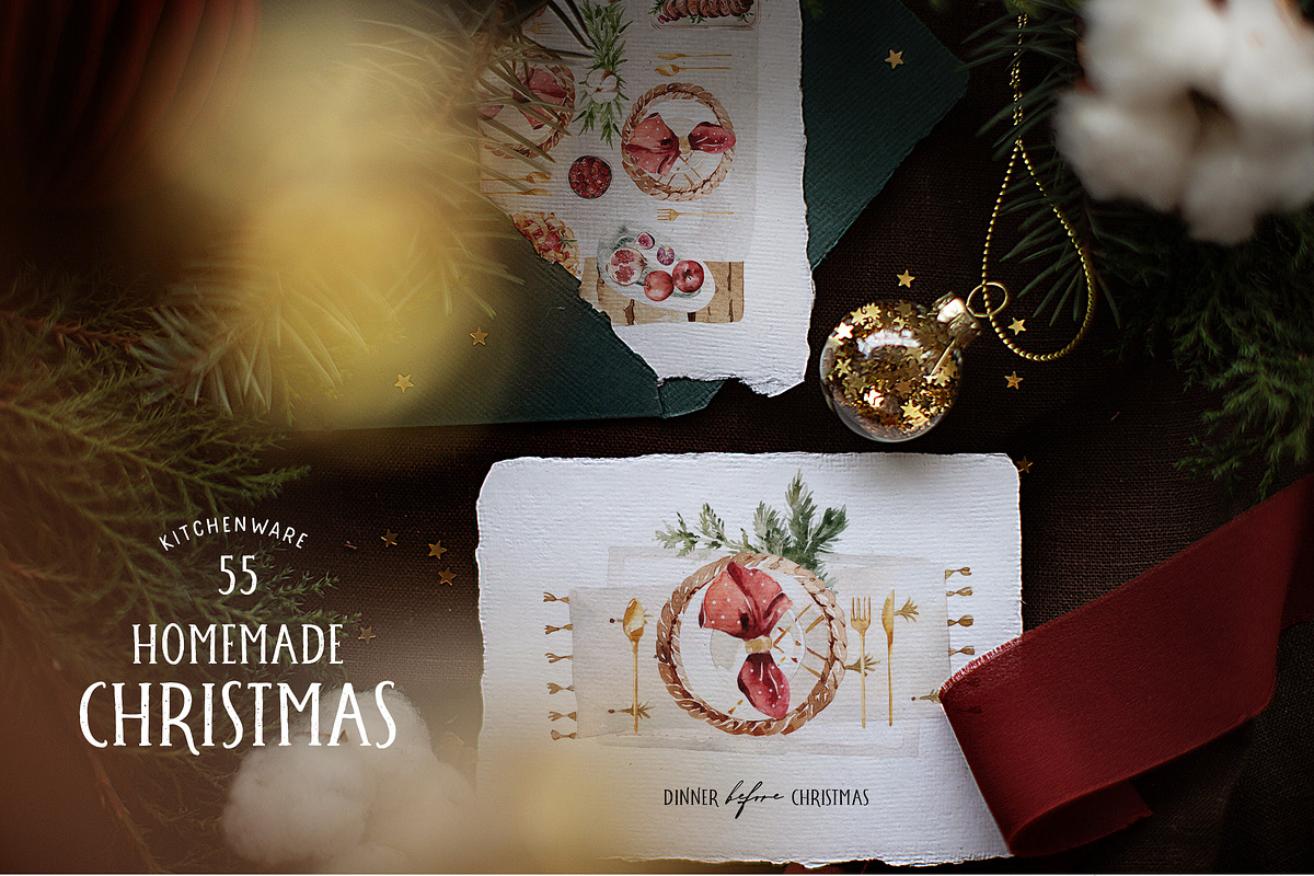 HOMEMADE CHRISTMAS Aesthetics, a Decorative Illustration by Muse Artist (Photo 19 of 23)