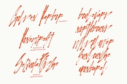 November Rain | Authentic Dry Brush, a Handwritten Font by Ardana Creative (Thumbnail 3 of 12)