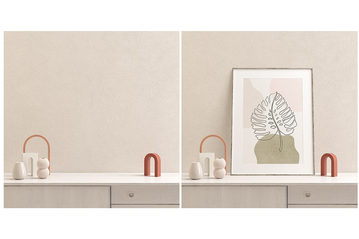 Frame And Artwork Mockup Kit 1, a Print Template by Ceacle Mockup (Photo 21 of 30)