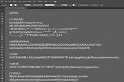 Simpl-eX [Sans Serif Font+Grid+TPL], a Sans Serif Font by 103cia (Thumbnail 5 of 5)