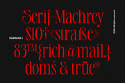 Gafsure | Modern Serif, a Serif Font by Jolicia Type (Thumbnail 8 of 15)