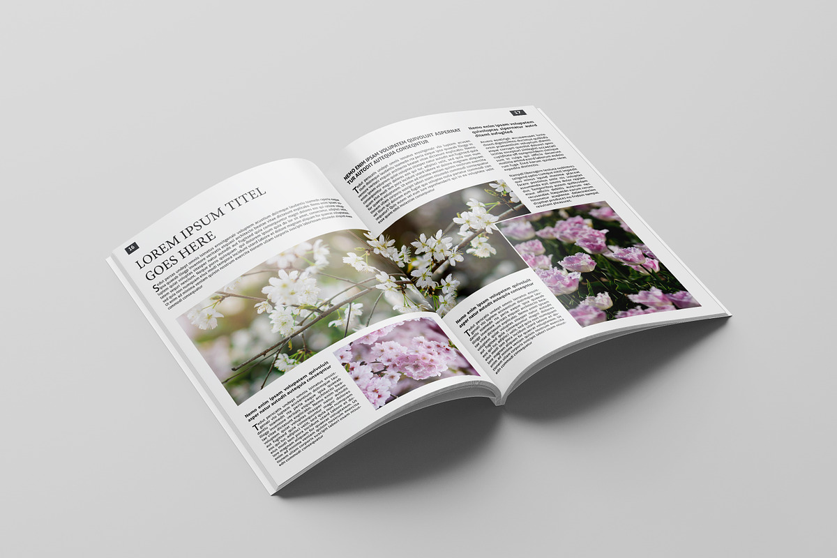 Minimal Multipurpose Magazine, a Magazine Template by Template Shop (Photo 9 of 22)