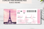 Editable Boarding Pass Template, a Card Template by YasdeyDesigns (Thumbnail 6 of 9)