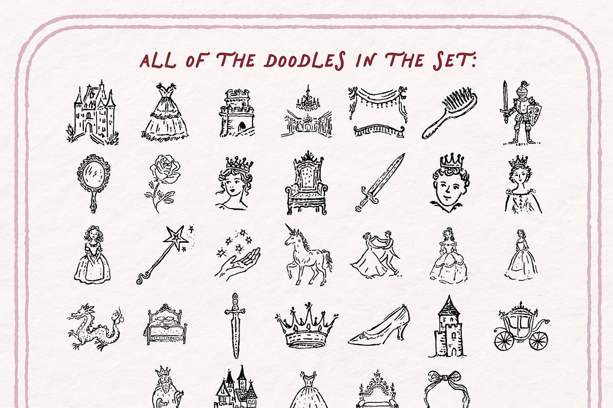 Fairytale Clipart, Storybook Set, an Object Illustration by The October Creative (Photo 5 of 7)